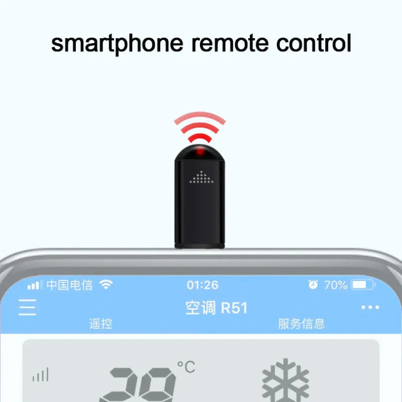 smartphone infrared transmitter adapter