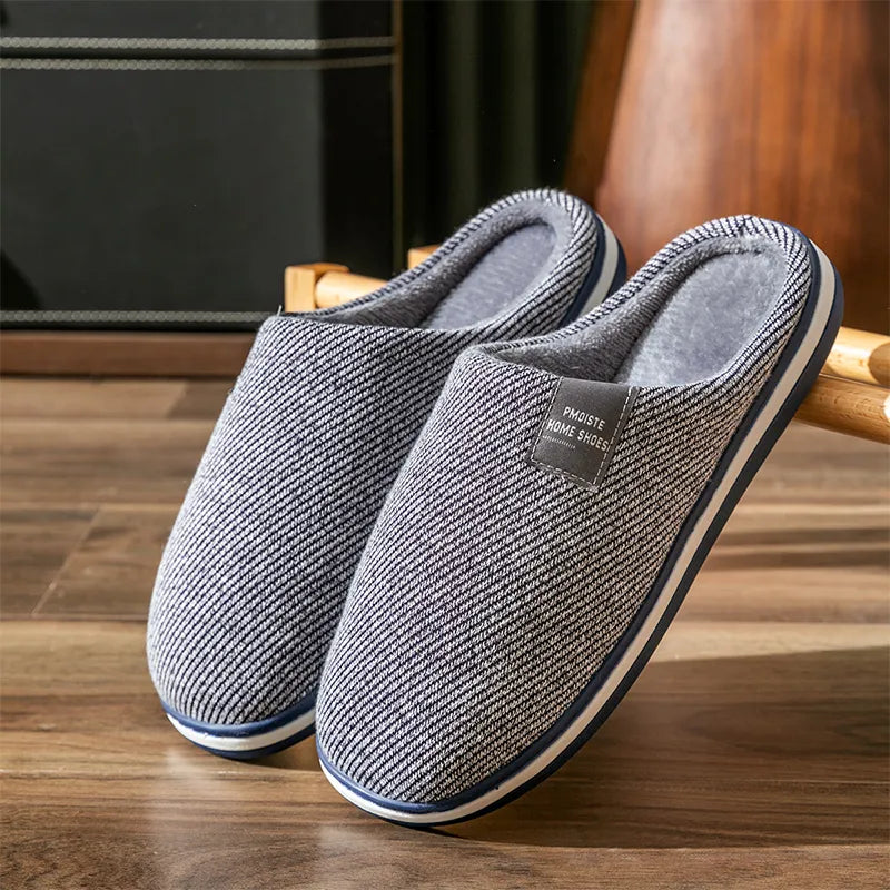 Male Soft Non-slip Indoor Large Slippers