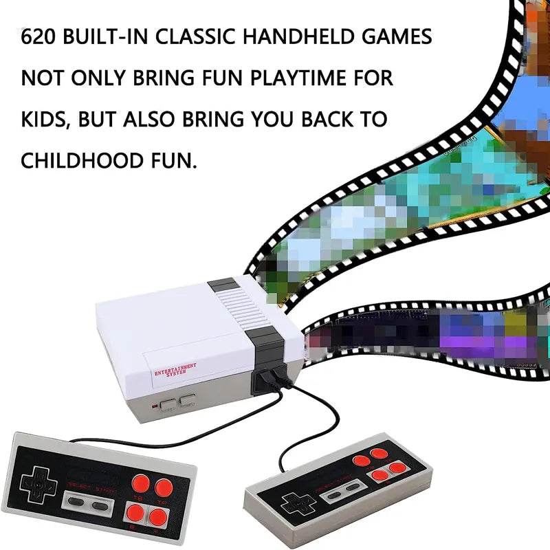 Mini Retro Portable Console Video Game For Kids