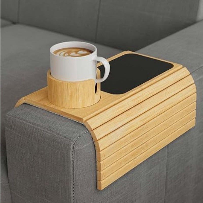Modern Minimalist Bamboo Sofa Tray